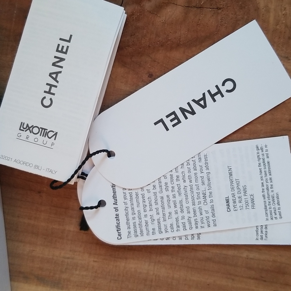 Authentic CHANEL Eyeglass Case, Drawstring Eyeglass Dust Bag and Original Box - Picture 16 of 16
